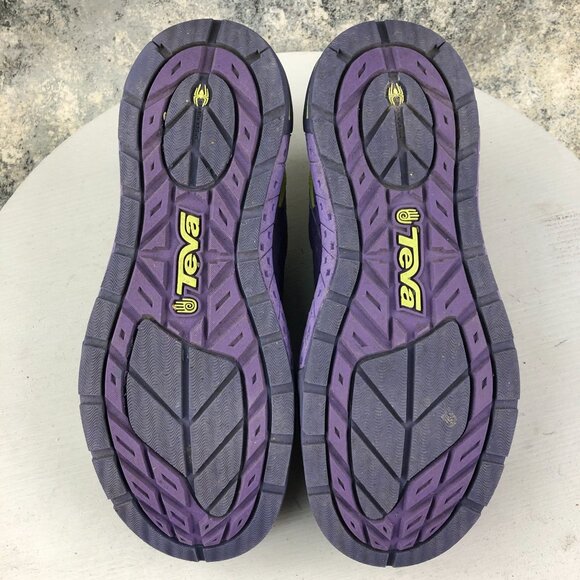 Teva Women's Size 8 Gnarkosi Violet Purple Watersport Sneakers Drain Frame Tech - Picture 9 of 13